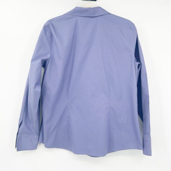 NWT Chicos Womens Pastel Lenora No Iron Effortless Cotton Button Up Shirt Size L - Picture 5 of 5